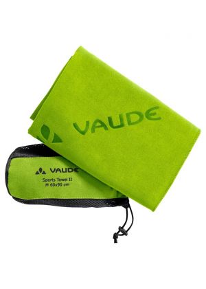 VAUDE - Asciugamano in micro fibra con custodia Sports Towel II S 40x80 cm - Verde