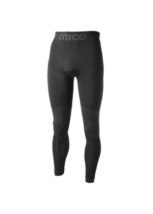 MICO - Calzamaglia uomo lunga in Primaloft Underwear Super Thermo - Nero