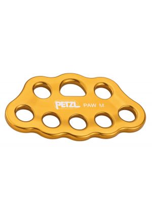 PETZL - Multiplicatore di ancoraggio 5 fori Paw M - Giallo