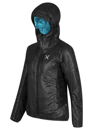 MONTURA - Piumino donna antivento Force Primaloft - Nero