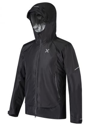 MONTURA - Giacca uomo guscio Gore Tex 3 strati Argo 2 - Nero