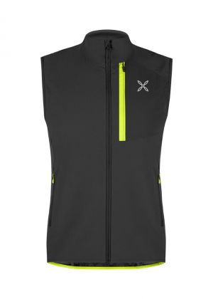 MONTURA - Gile antivento Peak Vest - Nero