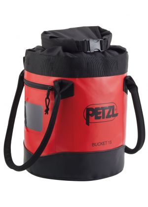PETZL - Sacco in tpu autoportante Bucket 15L - Rosso