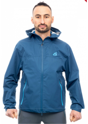 ALPNPLUS - Giacca uomo antiacqua vento Rain JKT 10K - Blu